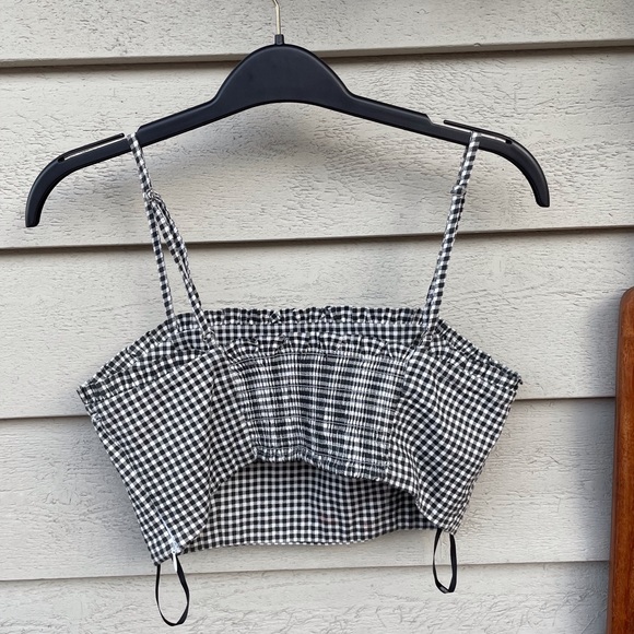Forever 21 Checkered Crop Top - Picture 2 of 2